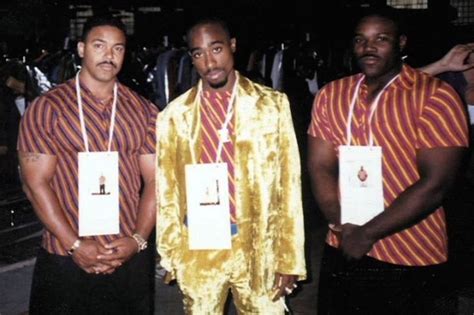 2Pac at Versace's Fashion Show .